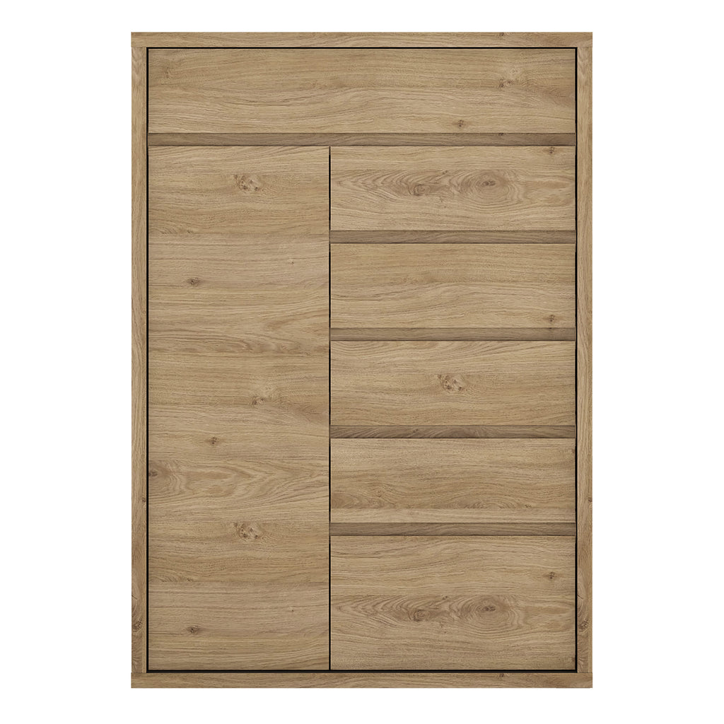 Shetland 1 Door 6 Drawer Cupboard
