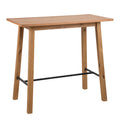Chara Bar Table in Oak