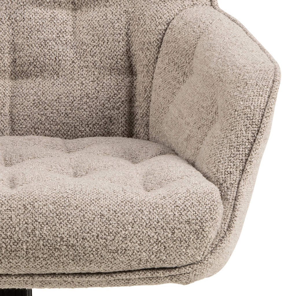 Erik Gas Lift Desk Chair in Monza Beige
