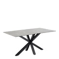 Heaven Dining Table in Ceramic Grey 160x75.5cm