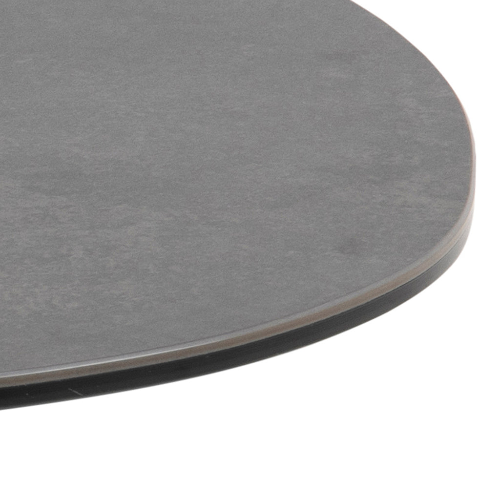 Barnsley Black Ceramic Coffee Table 100x95x41 cm
