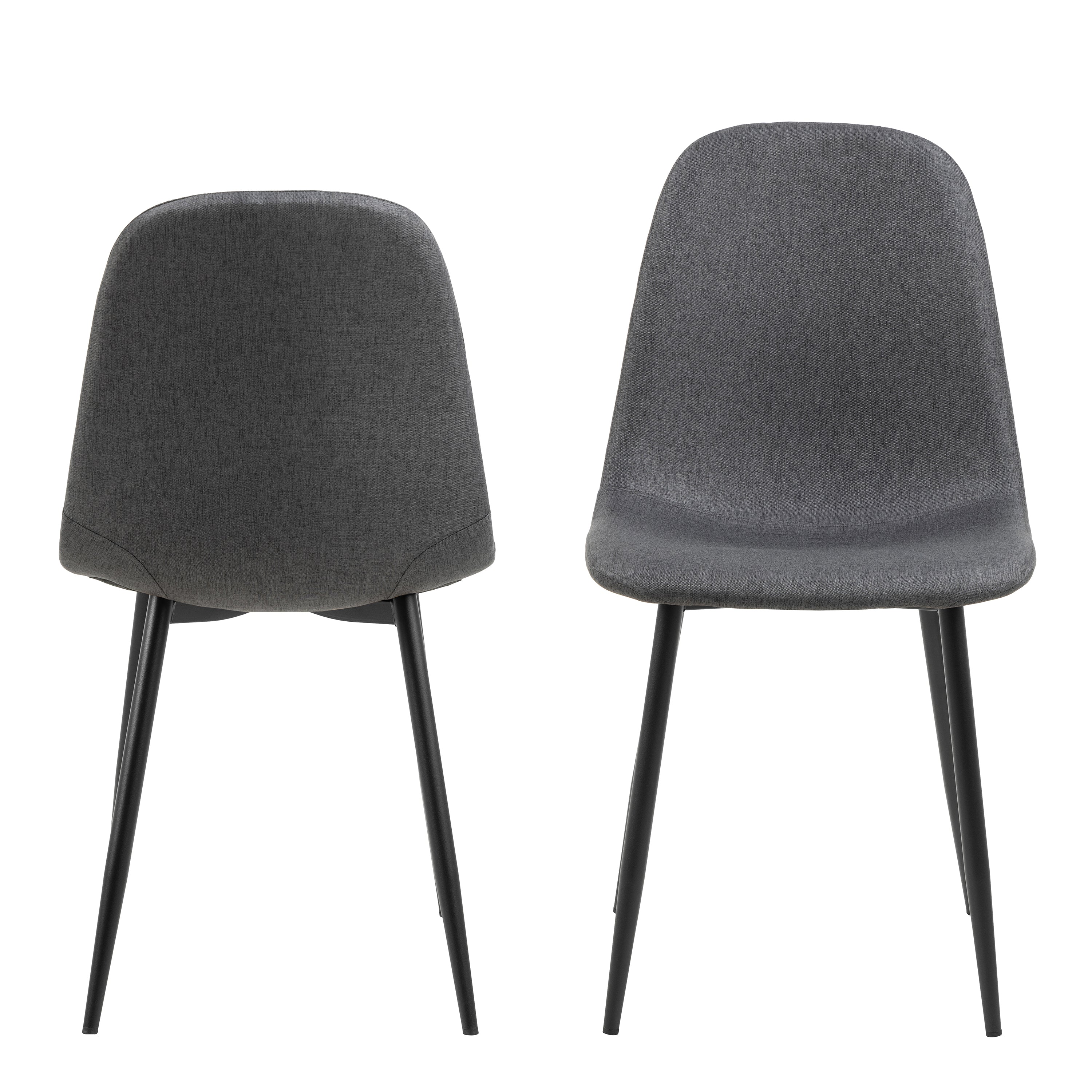 Celia Dining Chair in Light Grey Set of 4