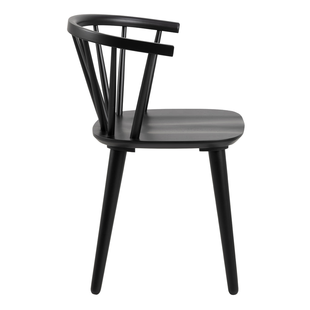 Ida Dining Chair in Black Set of 2