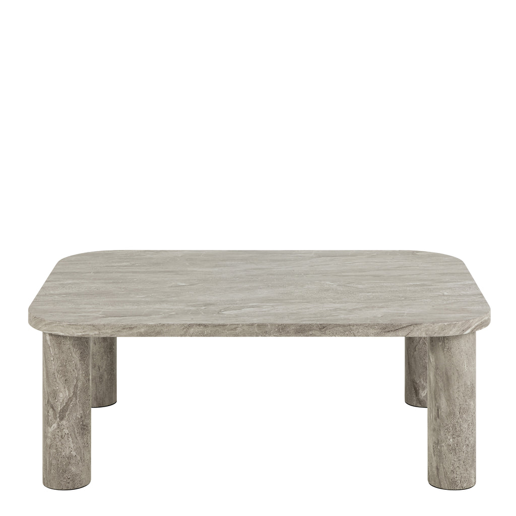 Solano Rectangular Coffee Table in grey 100 x 75 cm