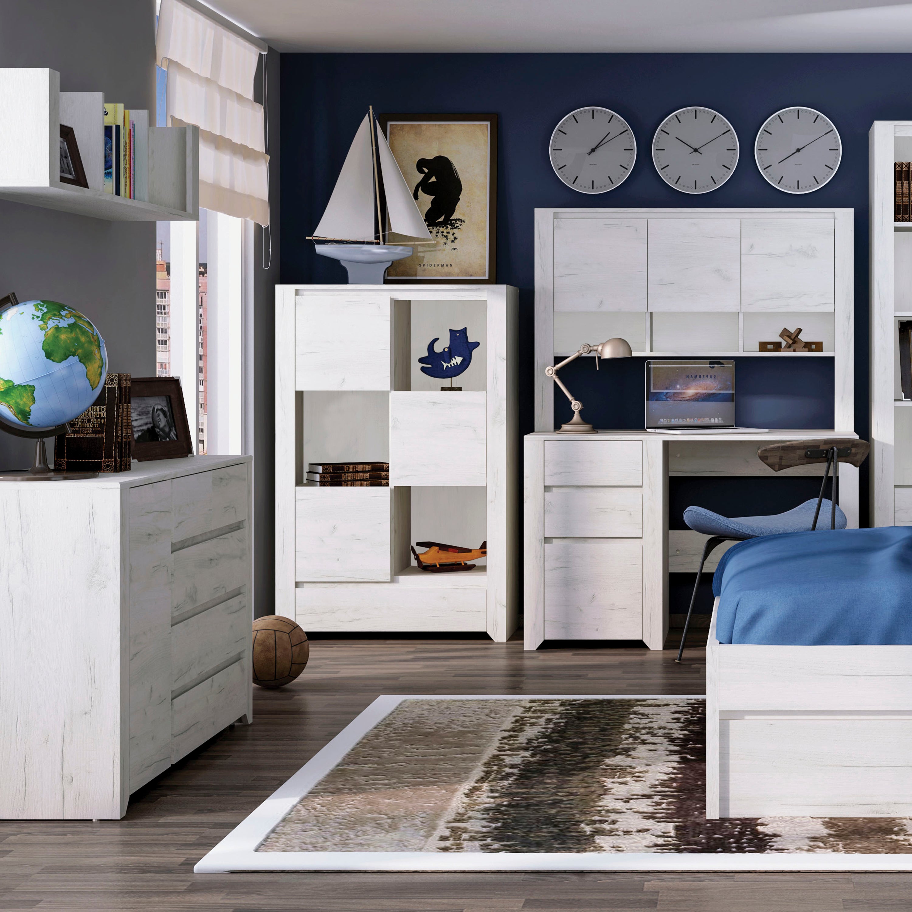 Angel 1 Door 2+3 Drawer Chest