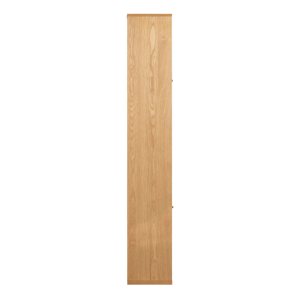Rangoon 3 Door Large Bookcase in Oak