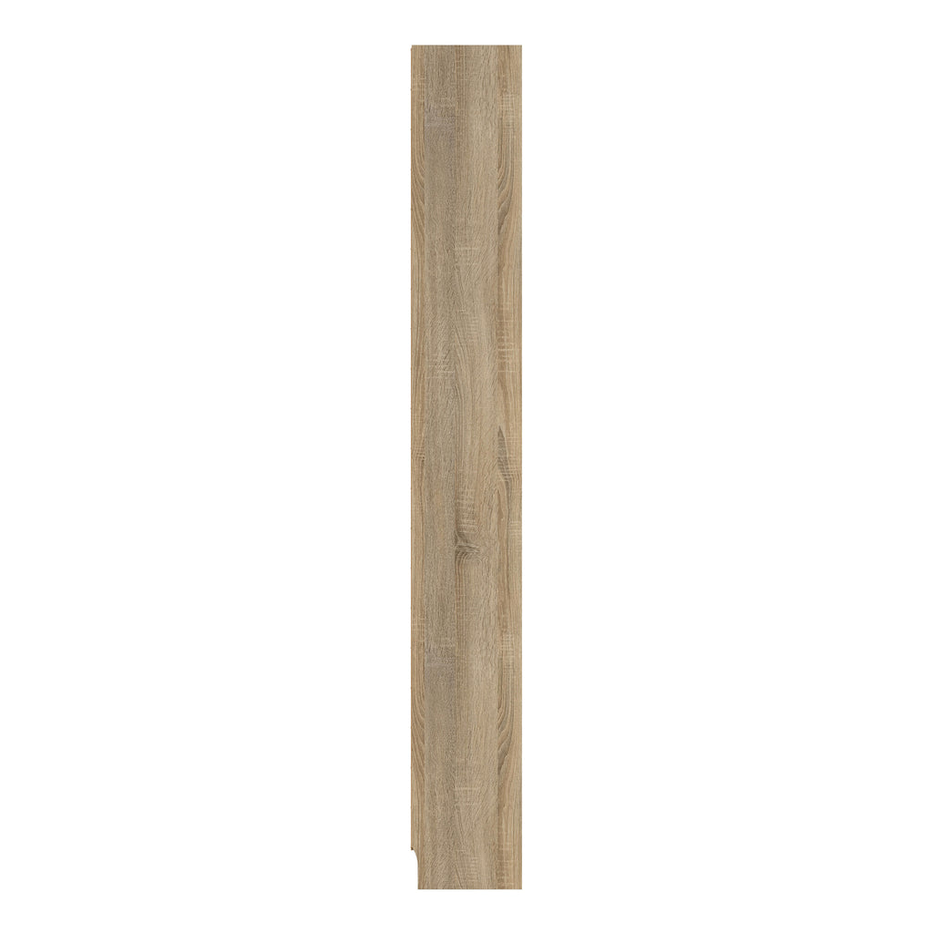 Basic Tall Wide Bookcase (4 Shelves) in Oak