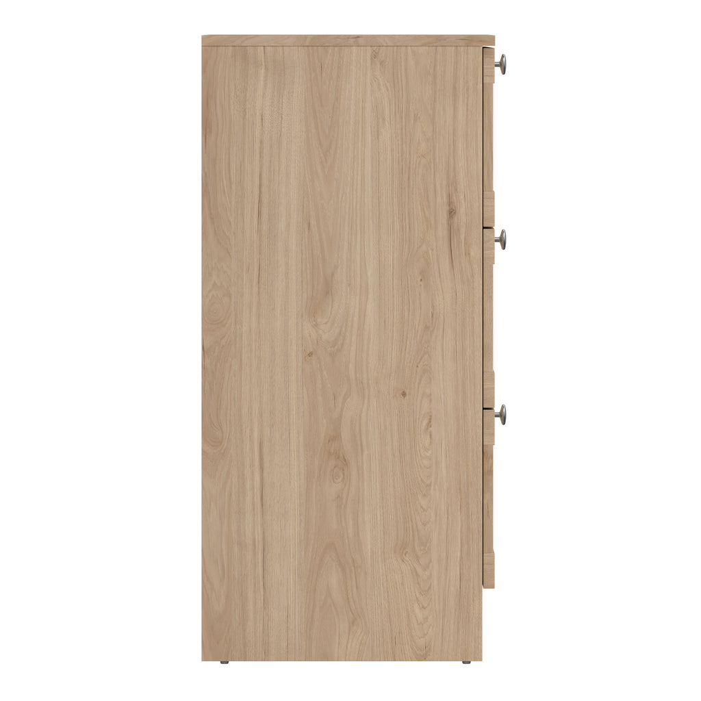 Brande Chest with 3 Frame Drawers in Jackson Hickory