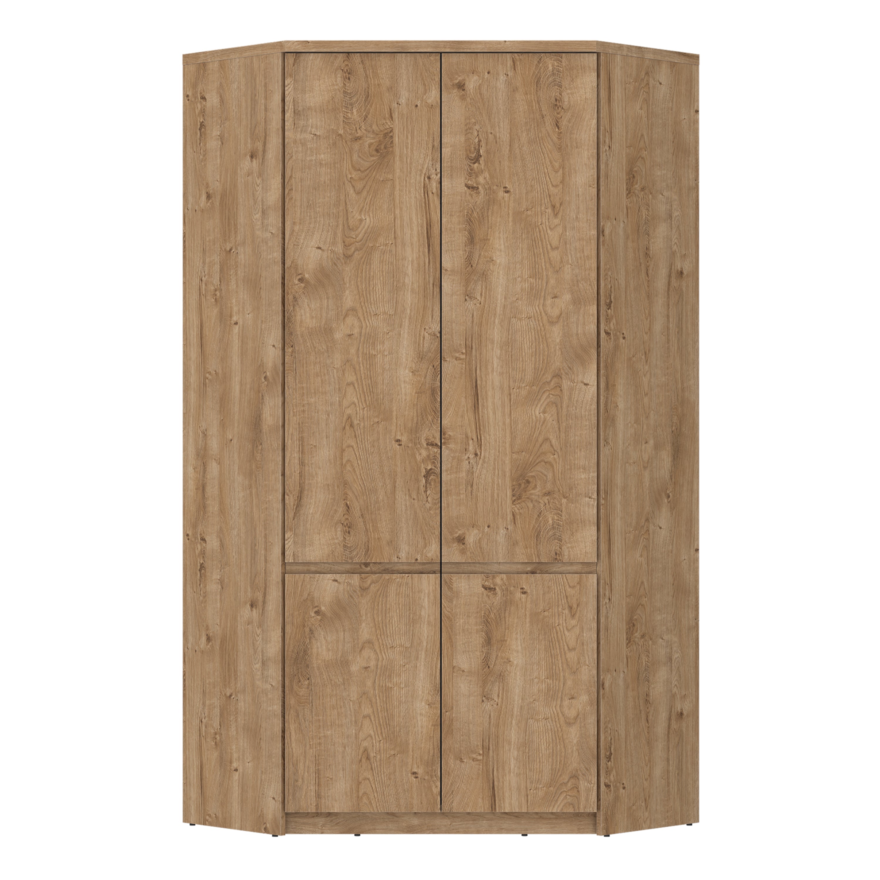 Fribo Corner Wardrobe 2 Door in Golden Ribbeck Oak