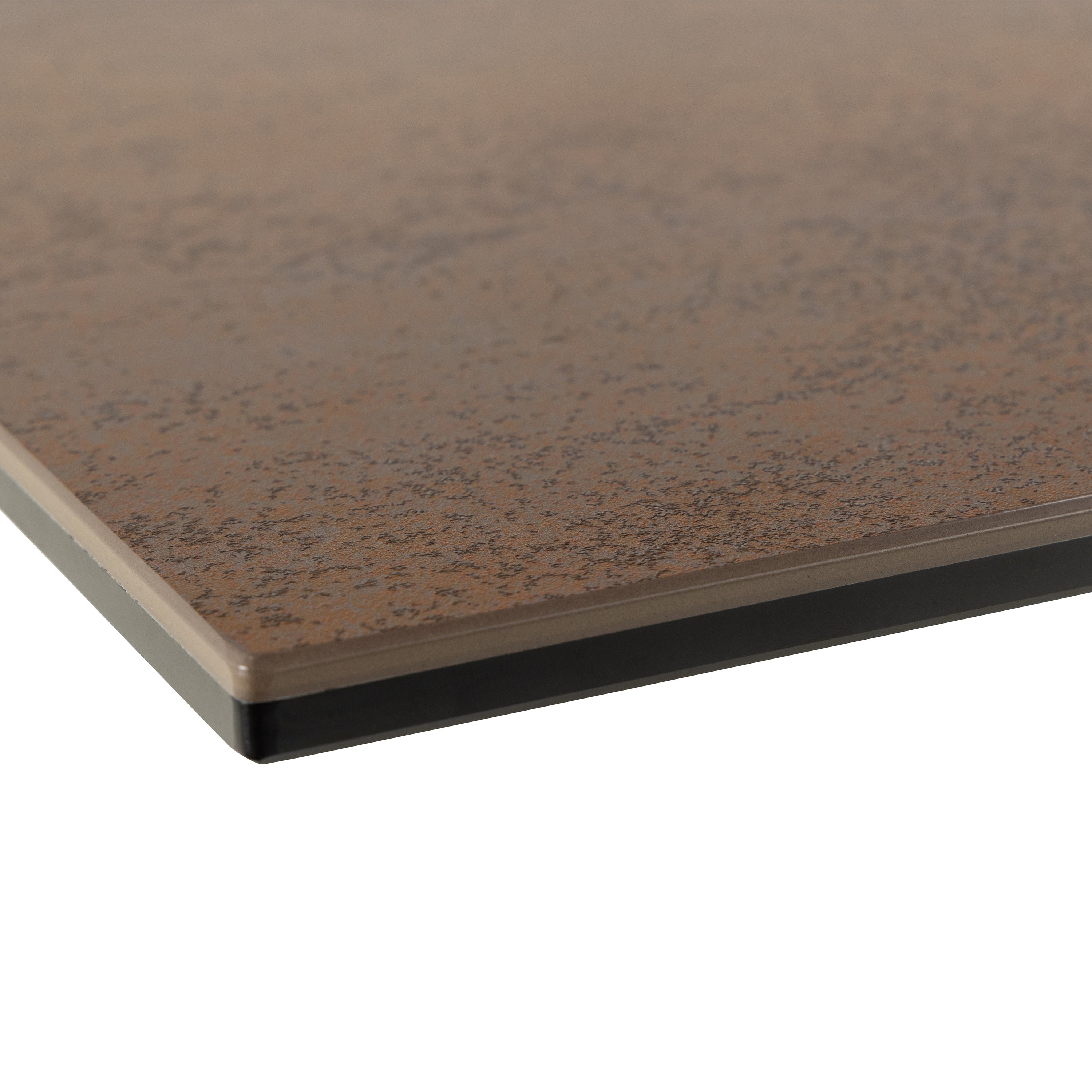 Heaven Dining Table with Ceramic Rusty Brown Top 200cm