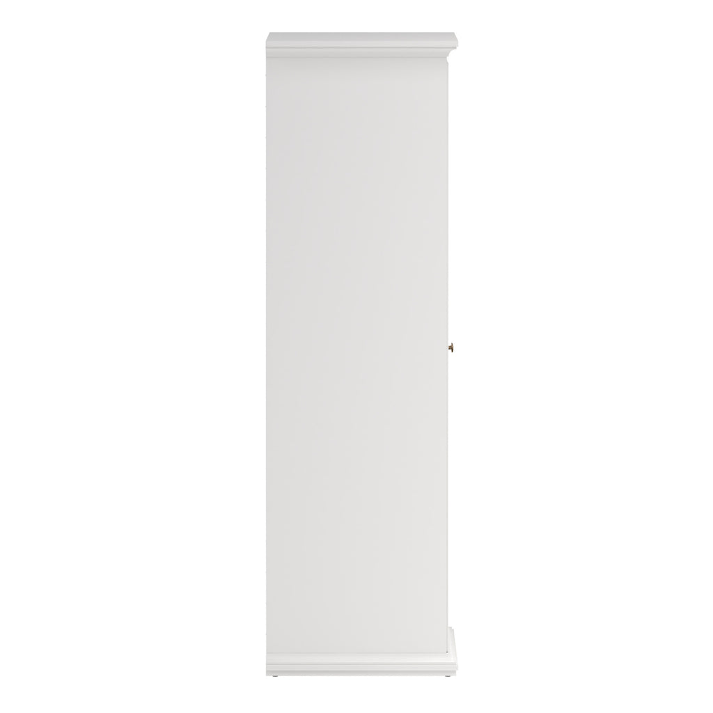 Paris Wardrobe with 2 Doors in White
