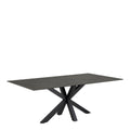 Heaven Dining Table with Ceramic Black Top 200cm