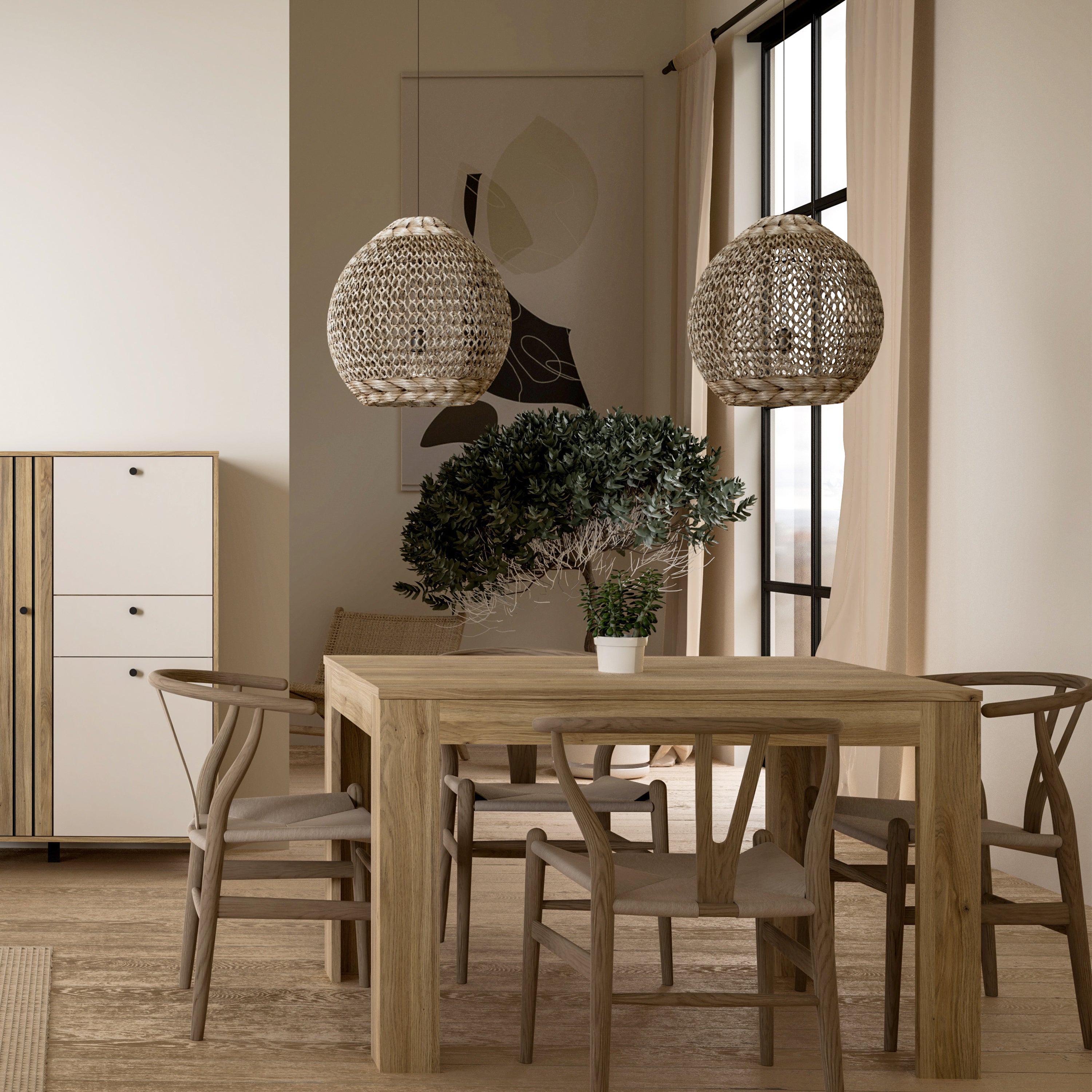 Grafton Extending Dining Table in Oak