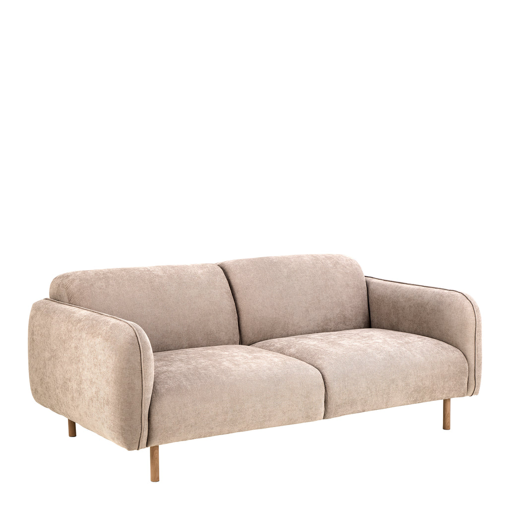 Westham Set of 2 x 2.5 Seater Sofas in Fay Beige Fabric