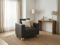 Faux Leather Armchair – CRIB5