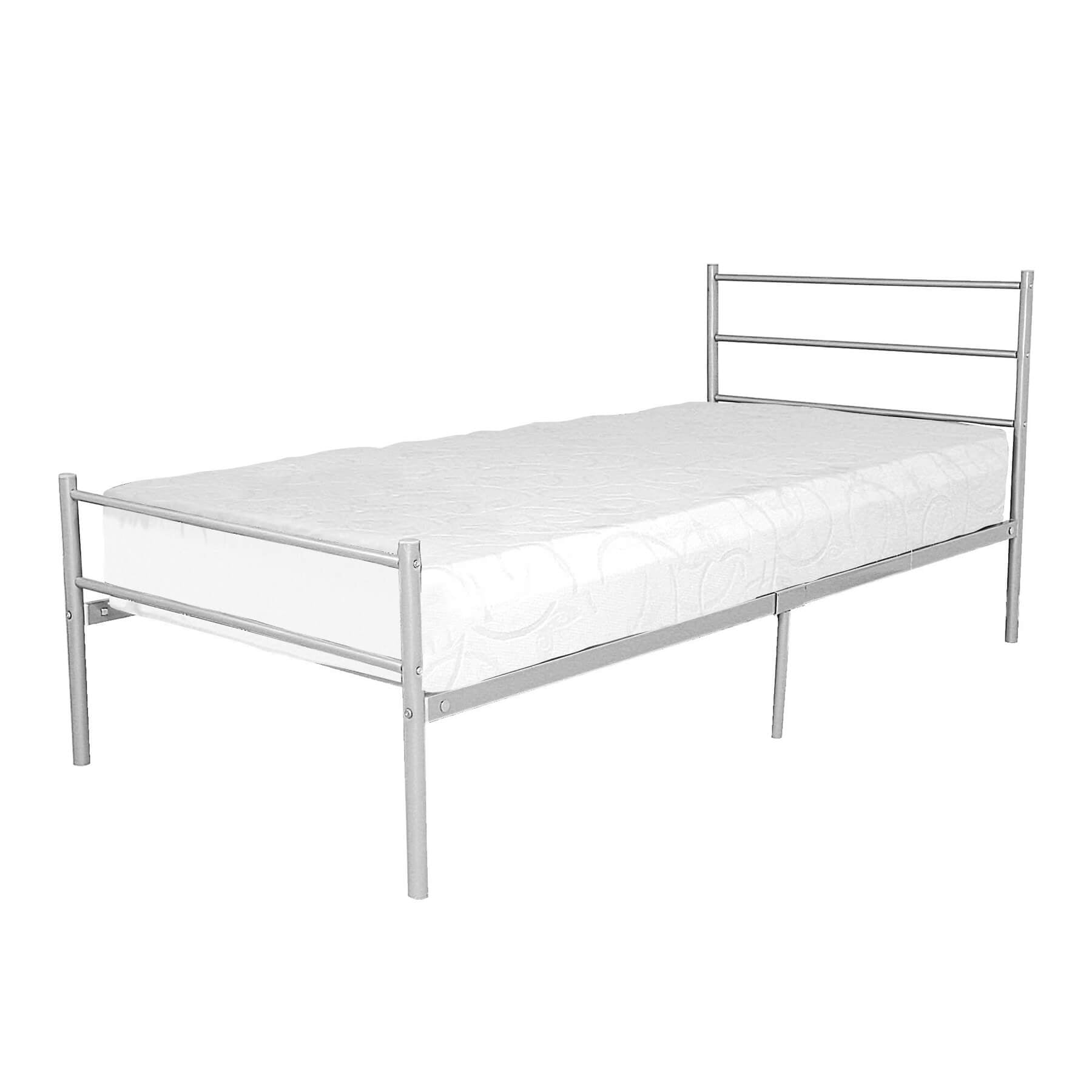 Leanne Bed Single Silver
