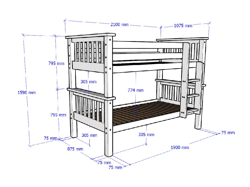 LUCCA Bunk Bed